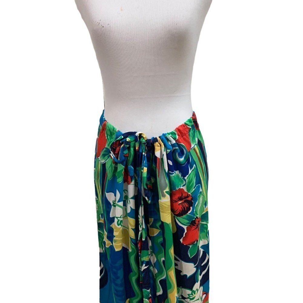 Hilo Hattie Vintage Women's Small / Medium S/M Maxi Skirt Hawaiian Print Floral - Picture 2 of 7